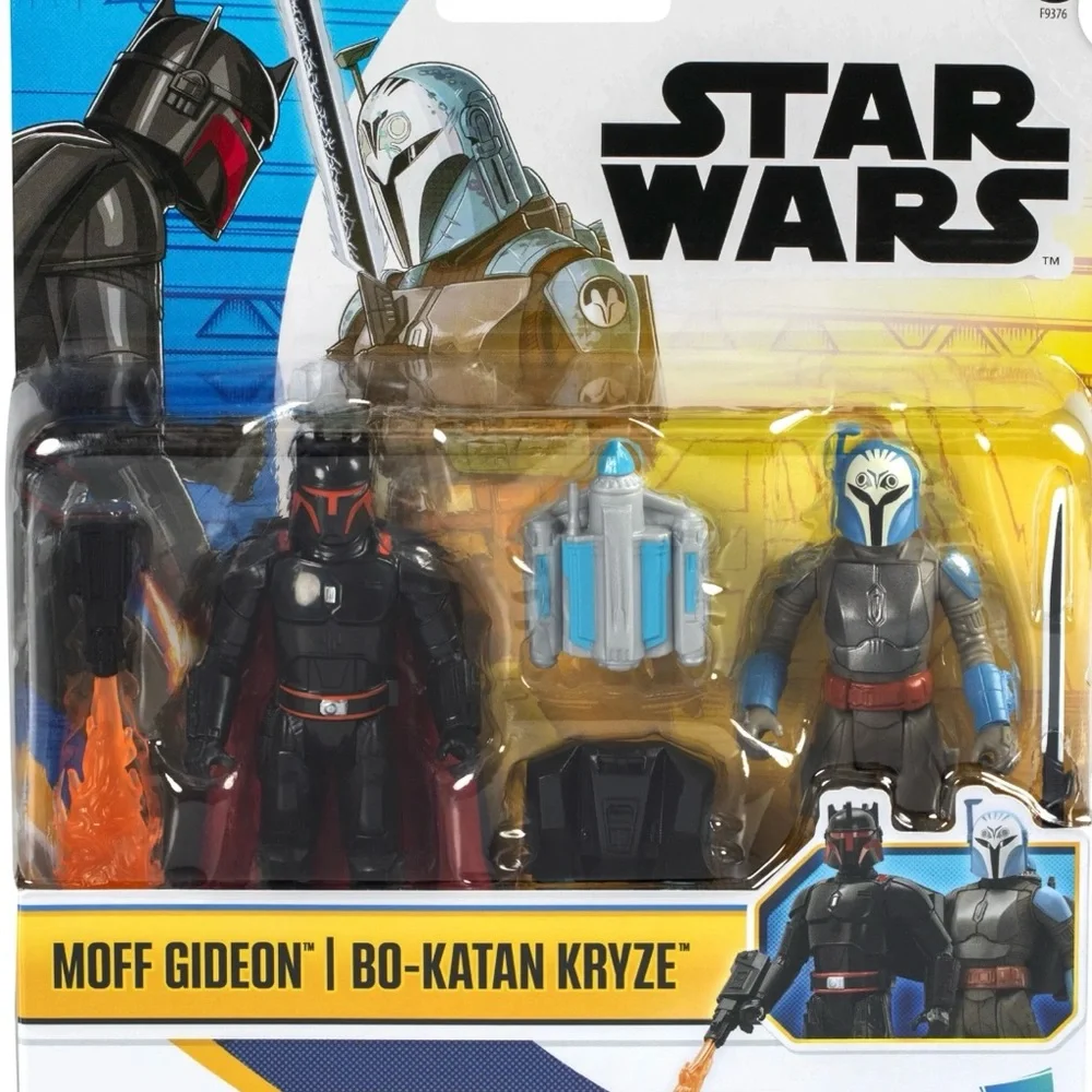 Star Wars Epic Heroes Series Moff Gideon & Bo-Katan Kryze Hasbro/Disney Lot of 2